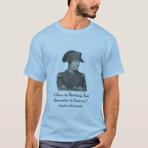 T-shirt Napoléon et citation