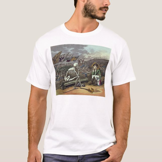T-shirt Napoléon et squelette, 18ème (Devant)