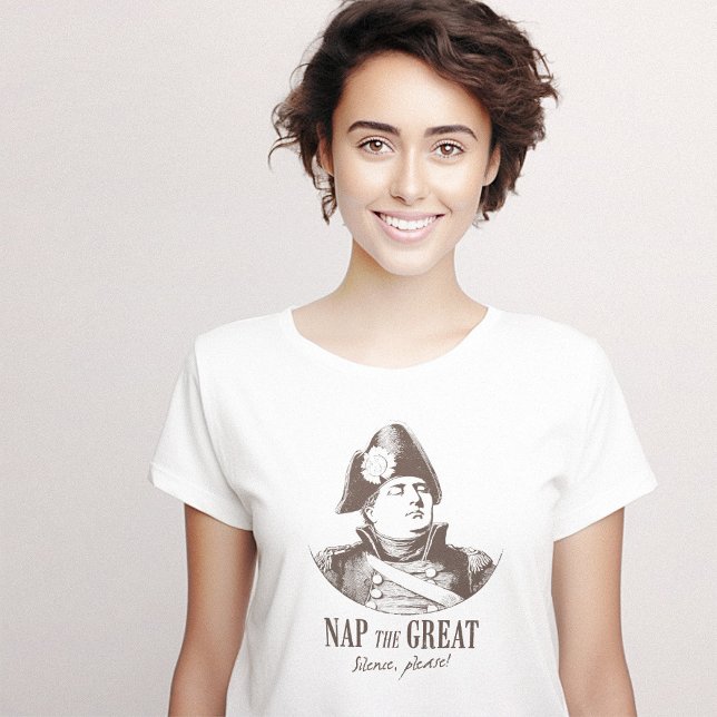 T-shirt Napoléon Napoléon le grand drôle (Napoleon Nap the Great Funny T-Shirt)