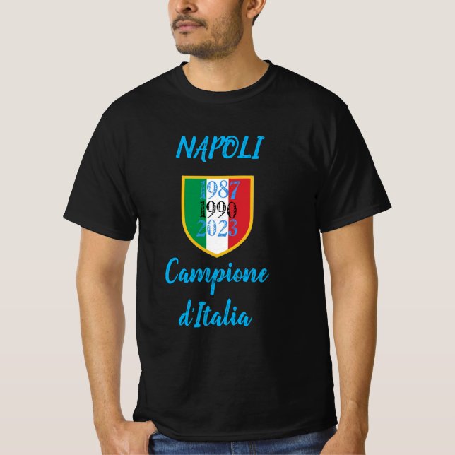 T - Shirt Napoli Scudetto 2023 (Vorderseite)