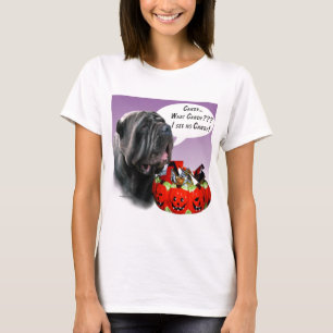 T-shirt Napolitain Mastiff bonbon d'Halloween