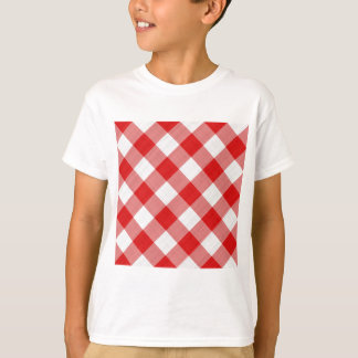 T-shirt nappe rouge