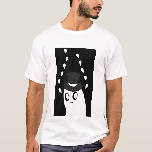 T-shirt napstablook (Devant)