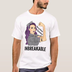 T-shirt Narcolepsy Guerrier Indestructible Rare Maladie Dé