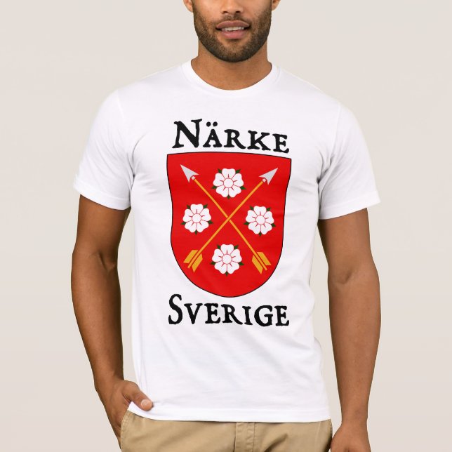 T-shirt Närke, Sverige (Devant)