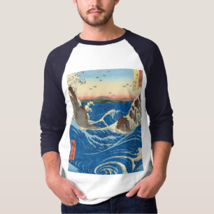 T-shirt Naruto Whirlpools, province d'Awa, 1855 par Hirosh