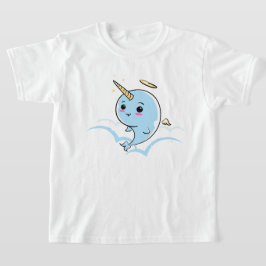 T-shirt Narwhal Angel Cutie