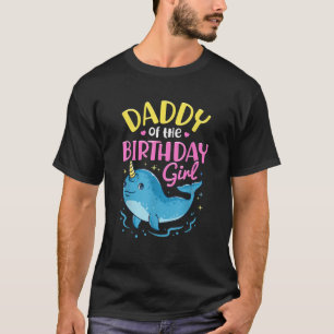 T-shirt Narwhal Birthday Girl Party Famille correspondant 