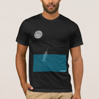 T-shirt Narwhal la nuit