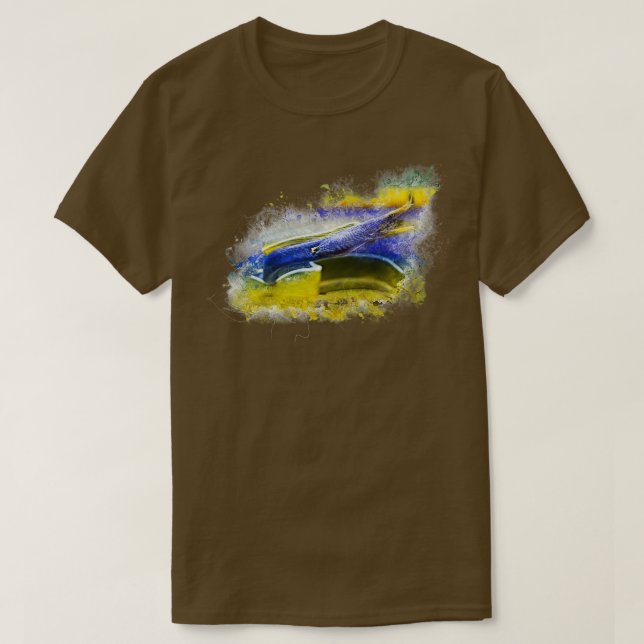 T-shirt Nasal moray Rhinomuraena quaesita (Design devant)