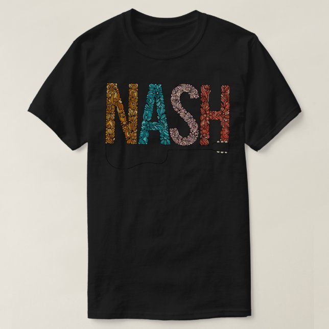 T-shirt Nash Guitare (Design devant)