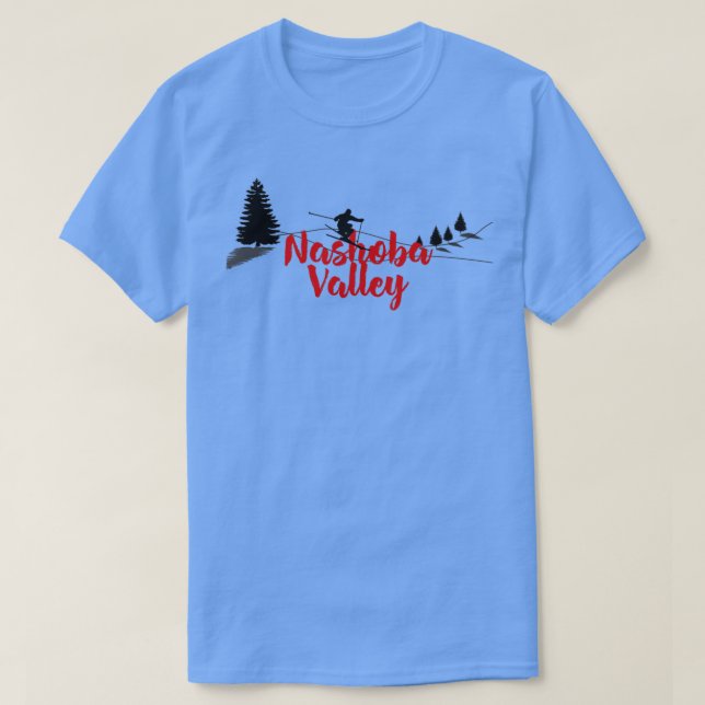 T-shirt Nashoba Valley Long Ski (Design devant)