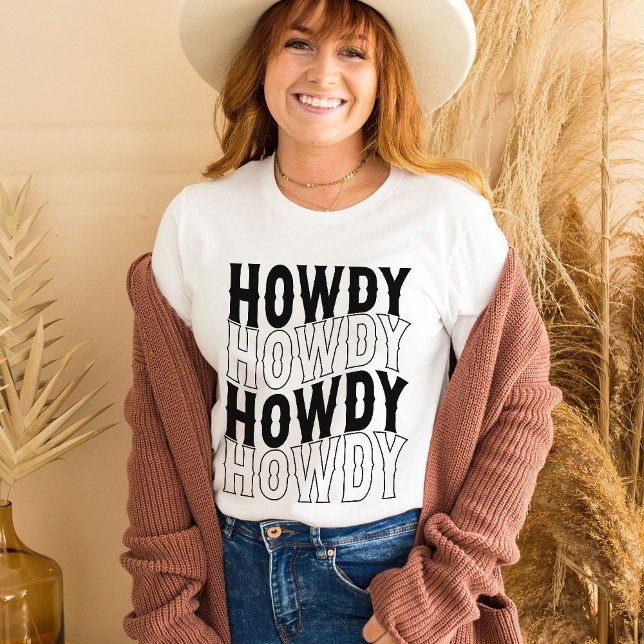 T-shirt Nashville Bachelorette Howdy (Créateur téléchargé)