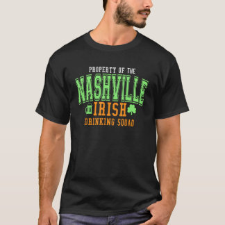 T-shirt Nashville St. Patrick's Day Irish Drinking Squad S
