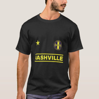 T-shirt Nashville Tennessee - 615 Edi, concepteur de badge