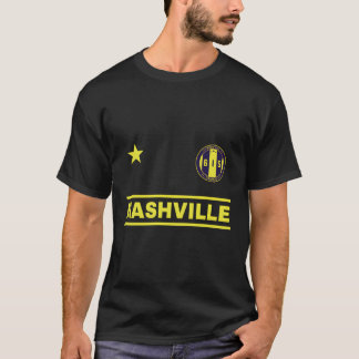 T-shirt Nashville Tennessee - 615 Edi, concepteur de badge