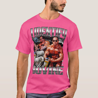 T-shirt Nasser El Sonbaty Je M'Identifie Comme Bovine