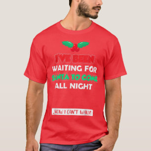 T-shirt Nasty Noël Fête Sale Père Noël Adu Noël