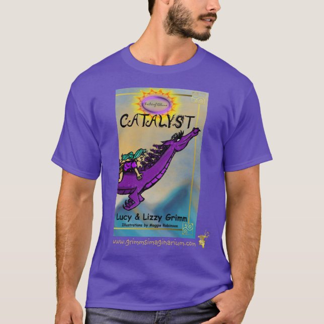 T-shirt Nata et Meeka prennent l'avion (Devant)