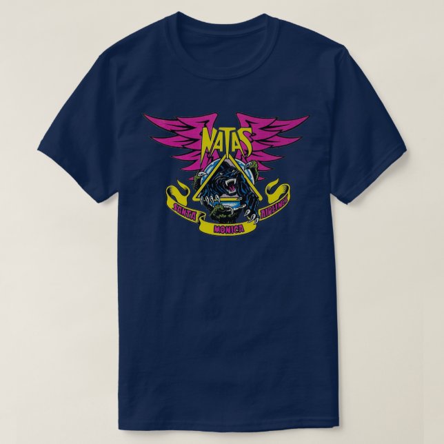 T-shirt Natas griffe et panthère (Design devant)