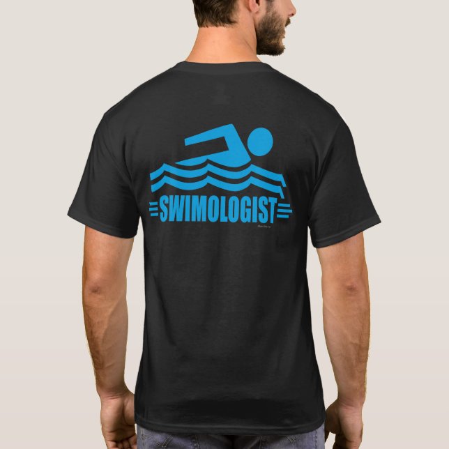 T-shirt Natation drôle (Dos)