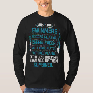 T-shirt Natation Faits Amusants Sports nautiques Équipe de