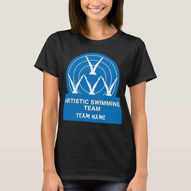 T-shirt Natation synchronisée artistique (Devant)