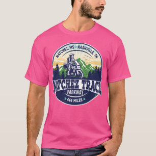 T-shirt Natchez Trace Parkway Usa Motorcycle 01