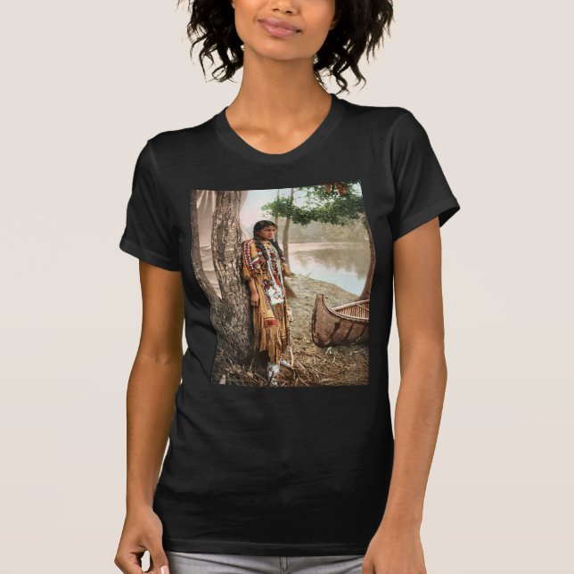 T-shirt Natif américain 1897 de Minnehaha Hiawatha (Devant)