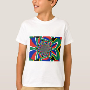 T-shirt Nation Arc-en-ciel : Afrique du Sud vivante Imprim