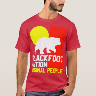 T-SHIRT NATION DE BLACKFEET