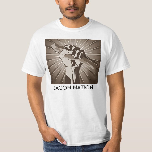 T-shirt Nation de lard (Devant)
