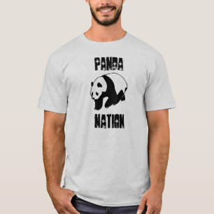 T-shirt Nation de panda