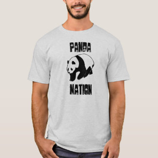 T-shirt Nation de panda