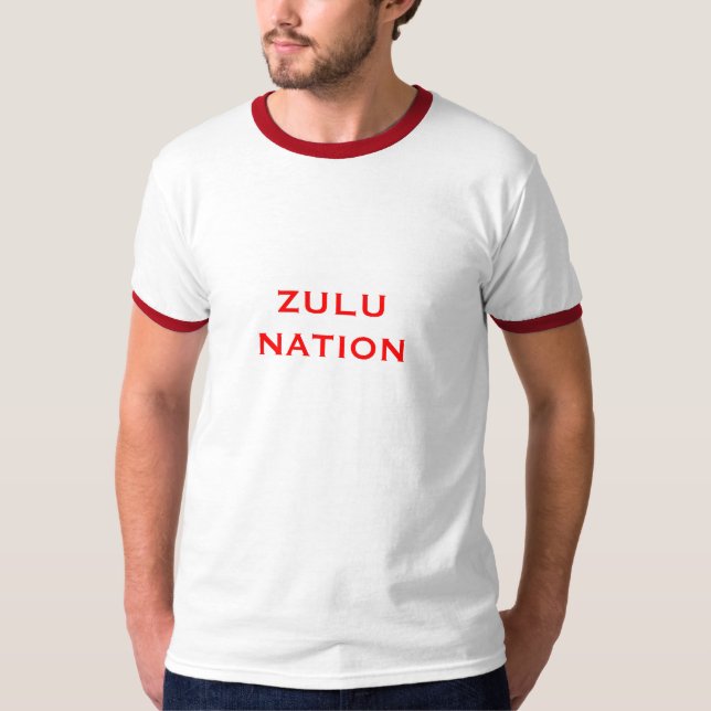 T-SHIRT NATION DE ZOULOU (Devant)