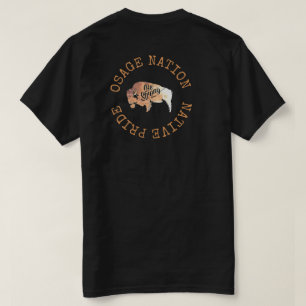 T-shirt nation d'Osage - mouvement indien