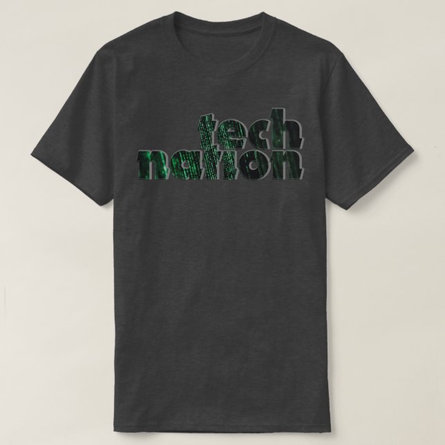 T-shirt nation technologique (Design devant)