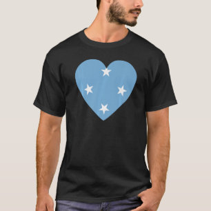 T-shirt National Flag of Micronesia souvenir for men wome