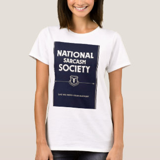 T-shirt National-Sarcasme-Société