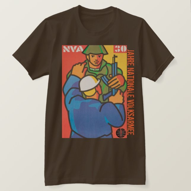 T-SHIRT NATIONALE VOLKSARMEE (Design devant)