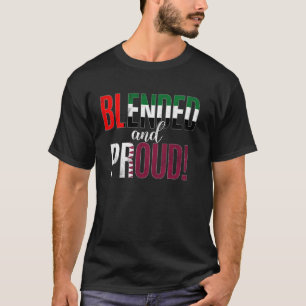 T-shirt Nationalité Blair Et Fière Moitié Émiratie Moitié