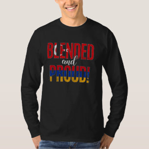 T-shirt Nationalité Fier Et Fier Moitié Turque Moitié Ar