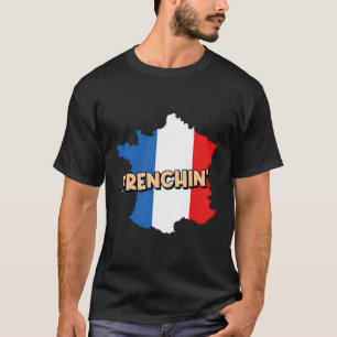 T-shirt Nationalité française Patrimoine français Langue f