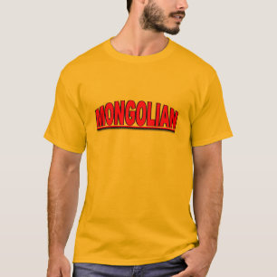T-shirt Nationalités - "Mongolian "