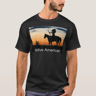 T-shirt NATIVE AMERICAN Indian Bow Arrow Horse Warrier Su