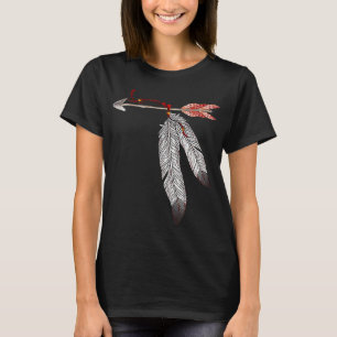 T-shirt Native American Indigenous Heritage Jewel Tone Fea