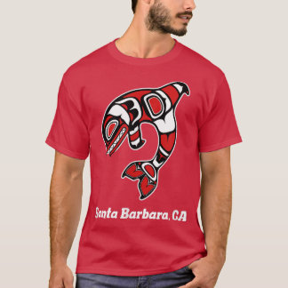 T-shirt Native American Père Noël Barbara CA Tribal Orca K