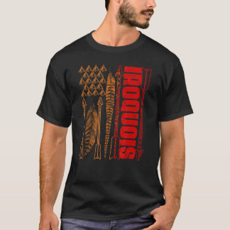 T-shirt Native Iroquois Flag Native Pride American Indian