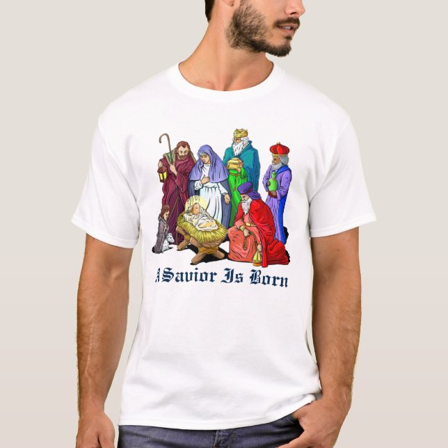 T-shirt nativité (Devant)