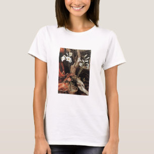 T-SHIRT NATIVITÉ AVEC DES LILLES BLANCHES - MAGIE DE NOËL